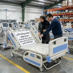 خرید تخت بیمارستانی دست دوم مزایا، چالش‌ها و نکات کلیدی برای انتخاب ایمن