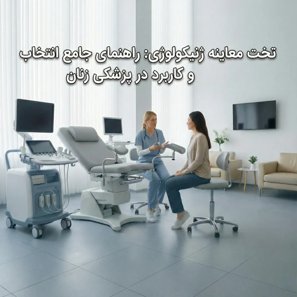 تخت معاینه ژنیکولوژی راهنمای جامع انتخاب و کاربرد در پزشکی زنان